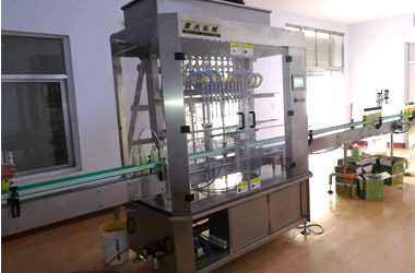 瓶装液体灌装设备生产线-某橄榄油加工生产企业研发设备