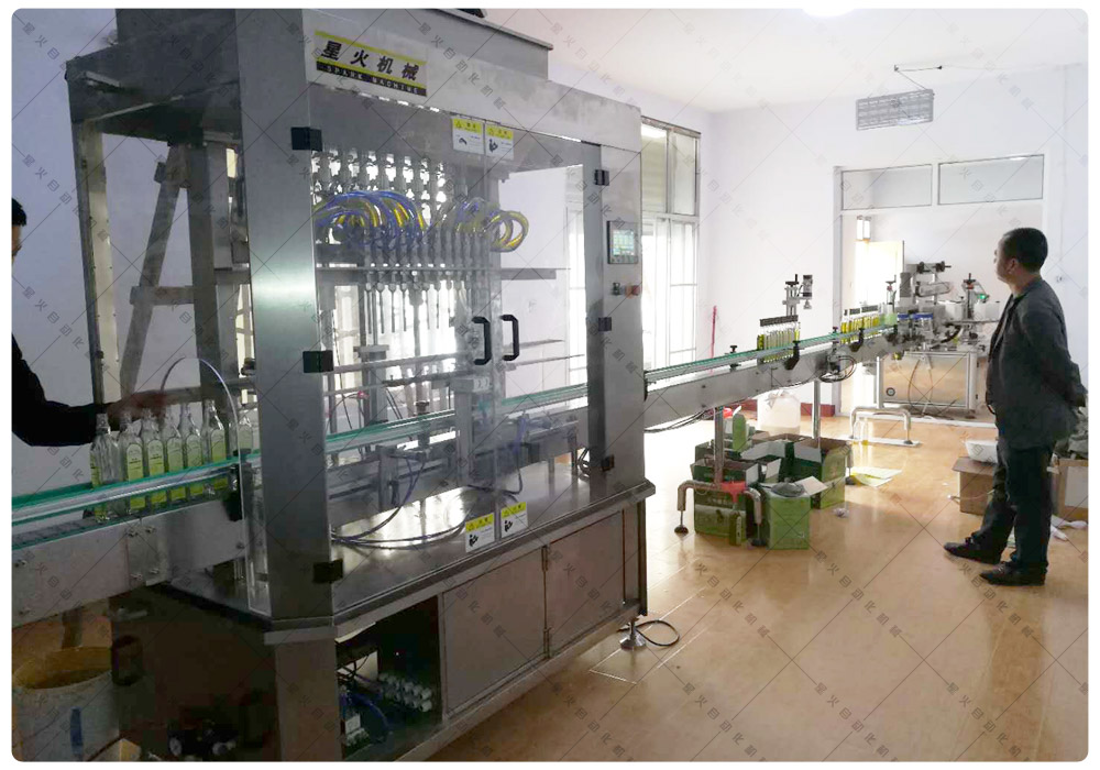瓶装液体灌装设备生产线-某橄榄油加工生产企业研发设备(图1)