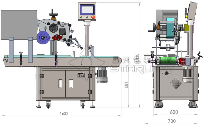 实时打印贴标机-实时在线打印贴标机设备厂家(图2)