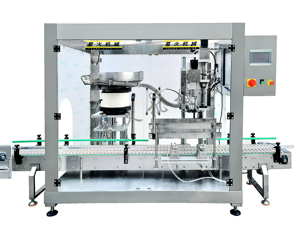 塑料桶自动旋盖机-化工桶旋盖机(图1) 塑料桶自动旋盖机-化工桶旋盖机(图1)