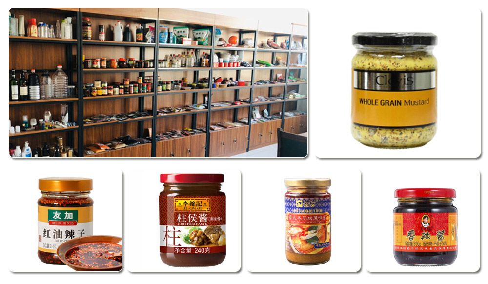 双头酱料灌装旋盖一体机-瓶装酱料真空灌装旋盖设备(图2)