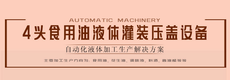 4头食用油液体灌装压盖设备(图1)