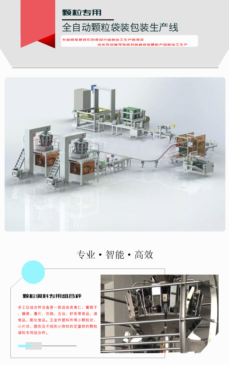 全自动颗粒袋装包装生产线(图1)