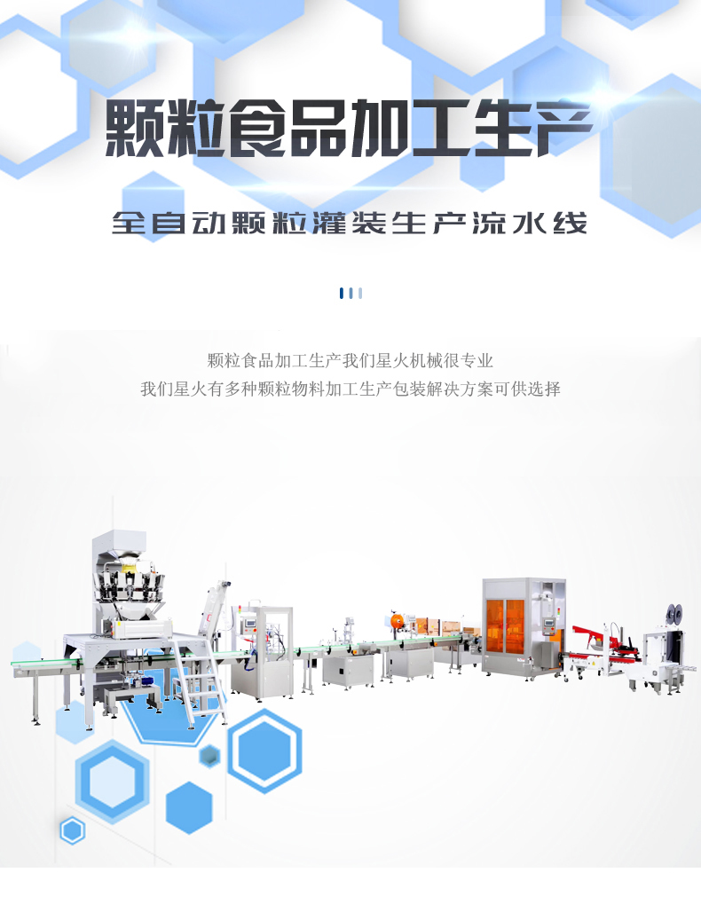 全自动颗粒灌装生产流水线(图1)