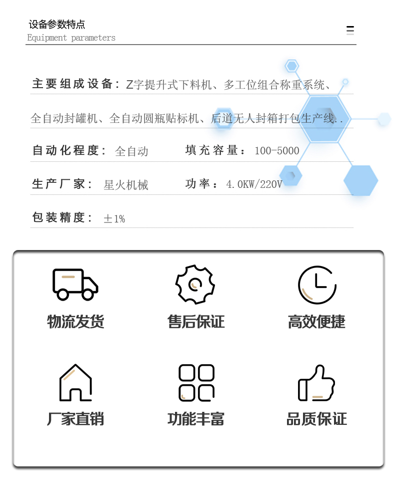 全自动颗粒灌装生产流水线(图2)