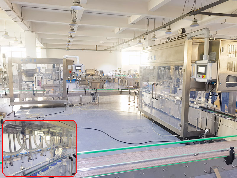 定制润滑油灌装生产线抗造、防滴漏功能(图1)